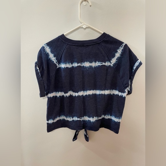 MD Old Navy Navy Blue Tie-Die Shirt - Picture 2 of 3
